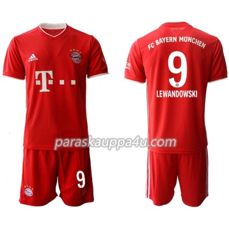 FC Bayern München Robert Lewandowski 9 Lasten Kotipelipaita 2020-2021 Lyhythihainen (+ shortsit)